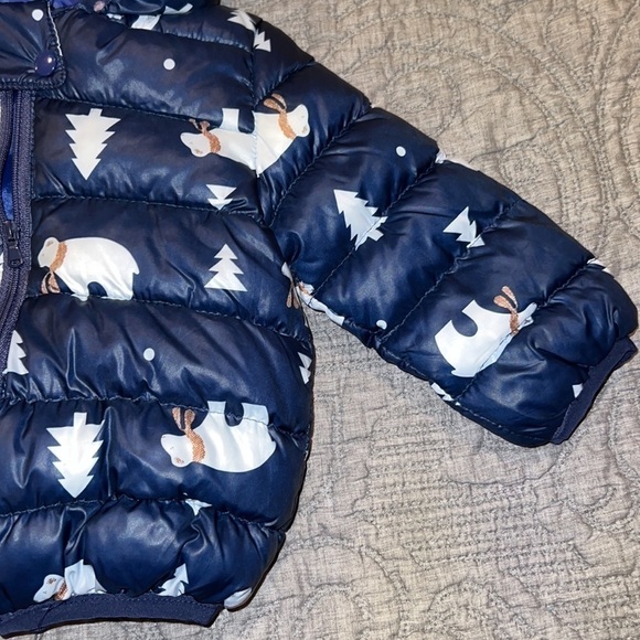 Konbeca Baby Blue Winter Puffer Jacket - Picture 4 of 11